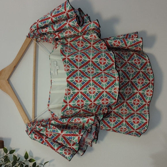 Caroline Constas off the shoulder top - Picture 2 of 9